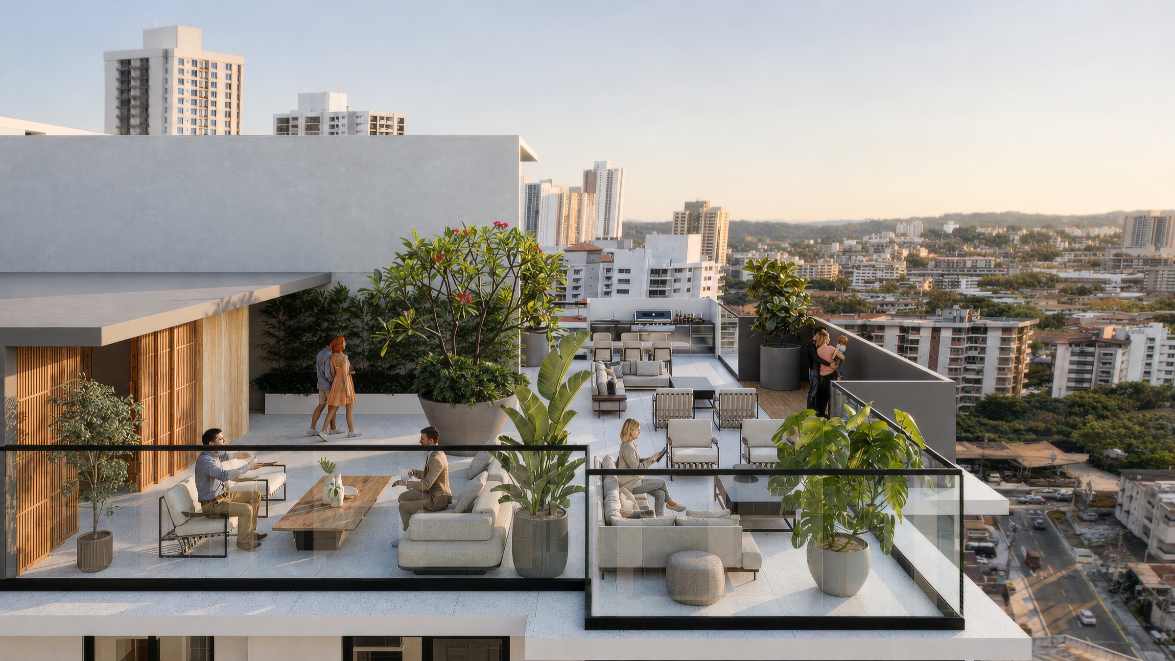 Terraza panorámica de Estela
